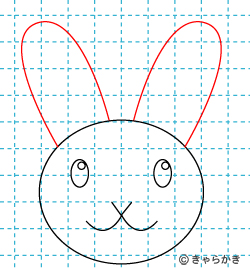 動物 ウサギ イラストの描き方 rabbit 06