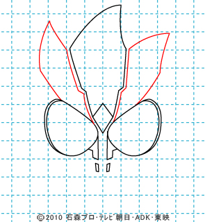 仮面ライダーオーズ ooo イラストの描き方 ラトラーター04.jpg