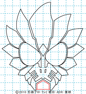 仮面ライダーオーズ ooo イラストの描き方 ラトラーター09.jpg