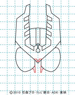仮面ライダーオーズ イラストの描き方 ガタキリバ05.jpg