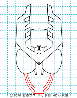 仮面ライダーオーズ イラストの描き方 ガタキリバ06.jpg