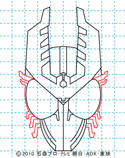 仮面ライダーオーズ イラストの描き方 ガタキリバ07.jpg