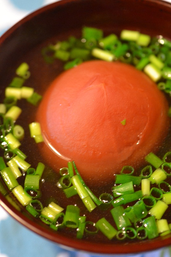 le7mai soupe avec tomato farci