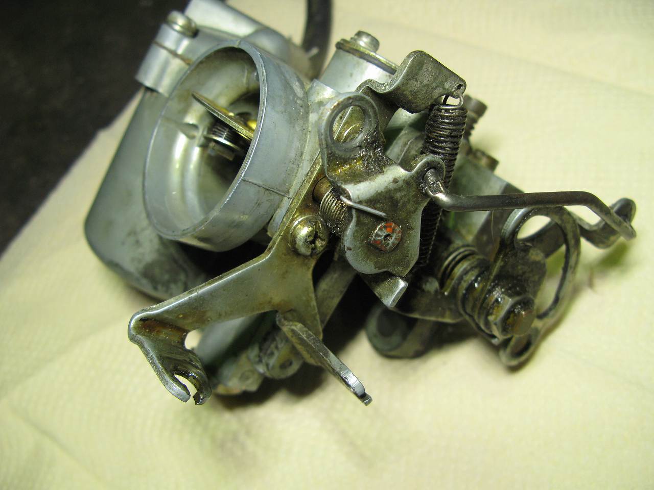 富士重工☆スバル360☆キャブレター受け皿＆マニホールド 富士重工☆スバル360☆キャブレター受け皿＆マニホールド - メルカリ