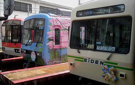 フランス列車+デオ901+まんがタイムきらら号