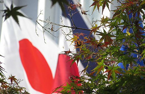 フランス 半旗