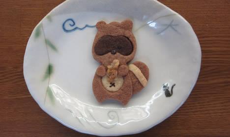 たぬきクッキー