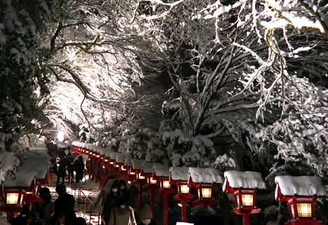 貴船神社ライトアップ