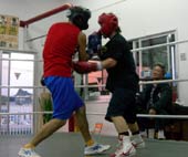 與那覇選手VS知念 利之練習生