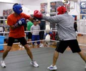 野辺トレーナーVS遠藤 泰治練習生