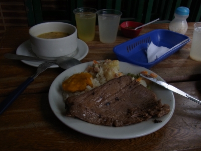 お昼の定食