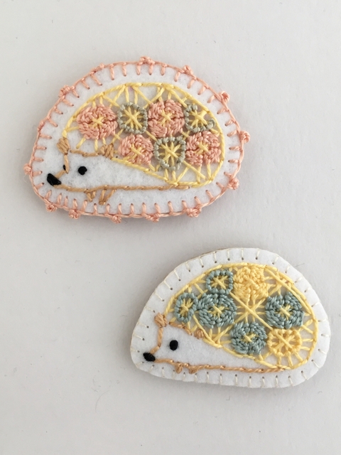 刺繍 どうぶつ なぞの部屋