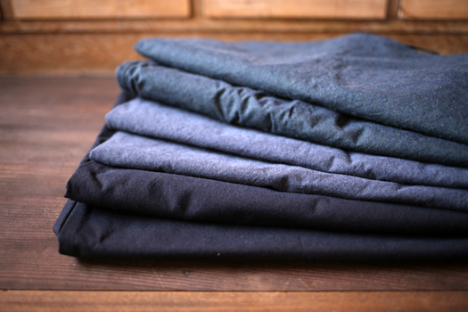 えみおわすチベタンスカート（綿バフクロス 生成）