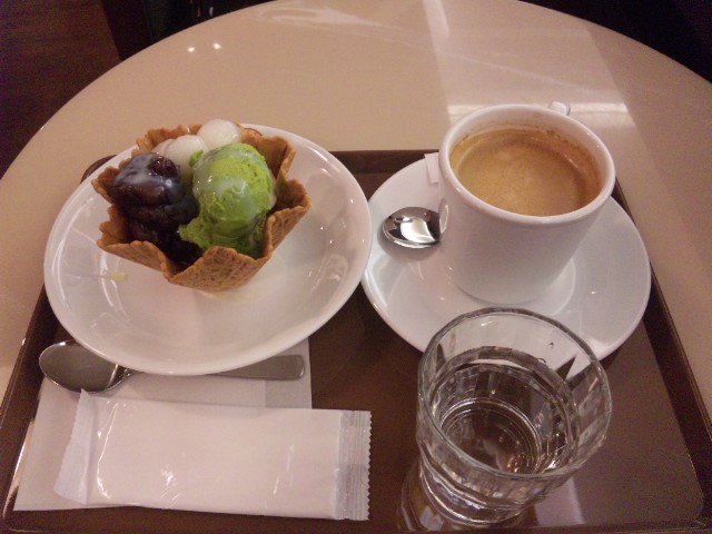 抹茶なんとかパフェ