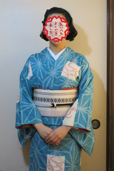 すっきり博多献上帯のコーデ | 多奈ゑりきもの