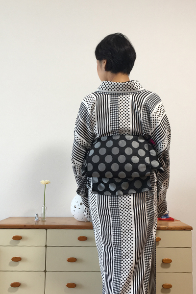 TSUBAKIANのmizutama兵児帯 | 多奈ゑりきもの