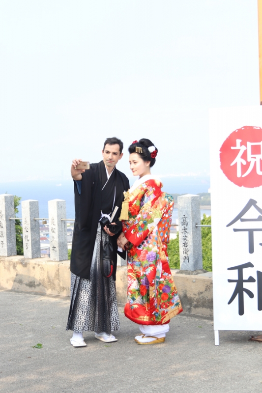 姪っ子の結婚式 多奈ゑりきもの