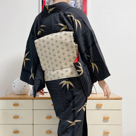 びよ　未着用キモノモダン　ワンピ襦袢　サイケデリック　綿100%  Ｌ キモノモダンの新しいワンピ襦袢を早速着てみた！ | 多奈ゑりきもの