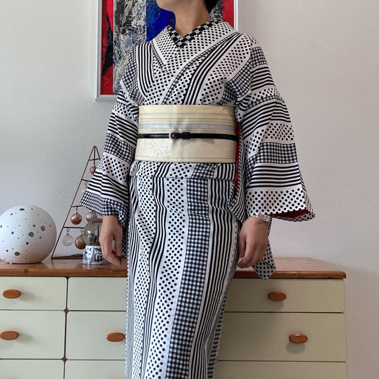 mamechiyo modern セオα トリオストライプ S 悩んだ時のセオα | 多奈ゑりきもの