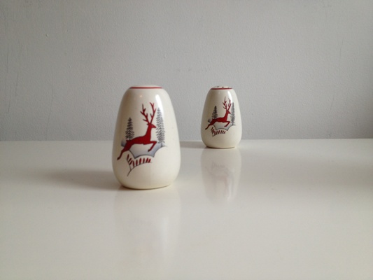 【英国ビンテージ】クラウン・デボン社　ポットとC&S(ストックホルム） 英国ビンテージ】クラウン・デボン社 ポットとCu0026S