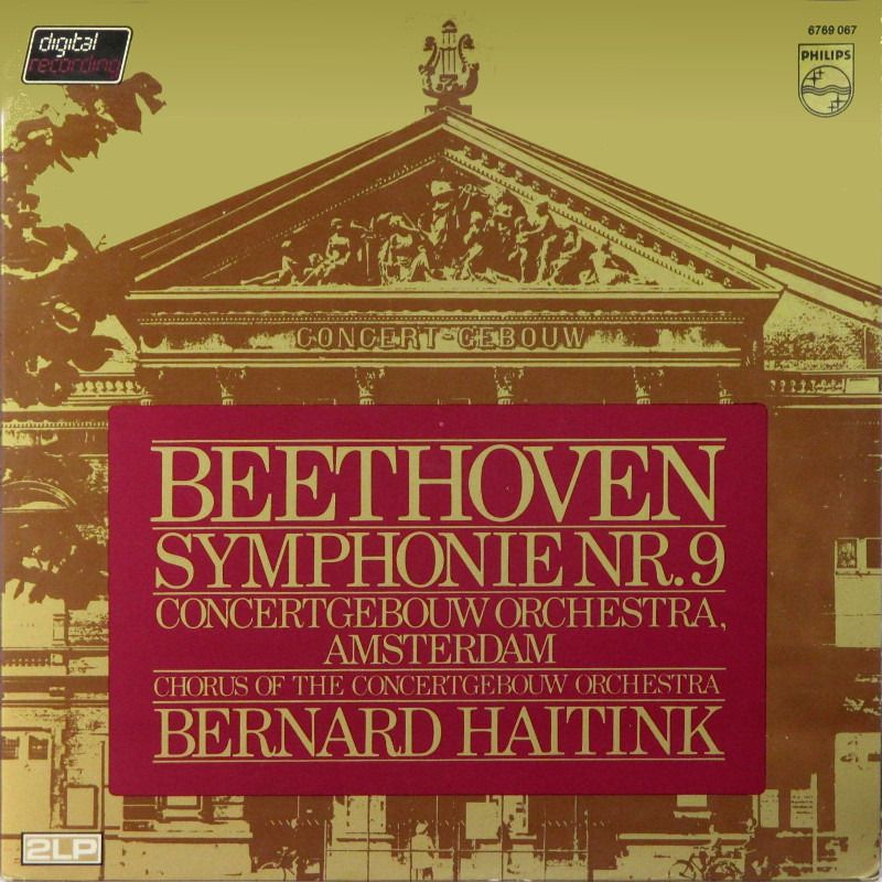 ベートーヴェン 交響曲第9番 - ハイティンク／コンセルトヘボウ管弦楽団 1987 | 中庸の徳～クラシックの名演、名盤