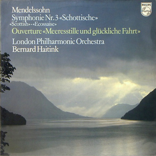 メンデルスゾーン 交響曲第3番 - ハイティンク／ロンドン