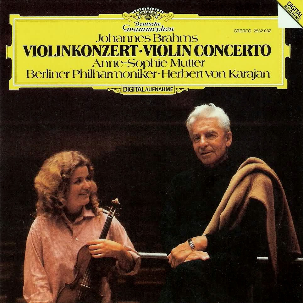 ブラームス ヴァイオリン協奏曲 - ムター／カラヤン／ベルリンフィル