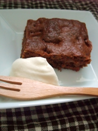 りんごとくるみのケーキ