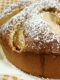 りんごのケーキ