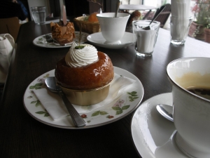 サバラン&コーヒー