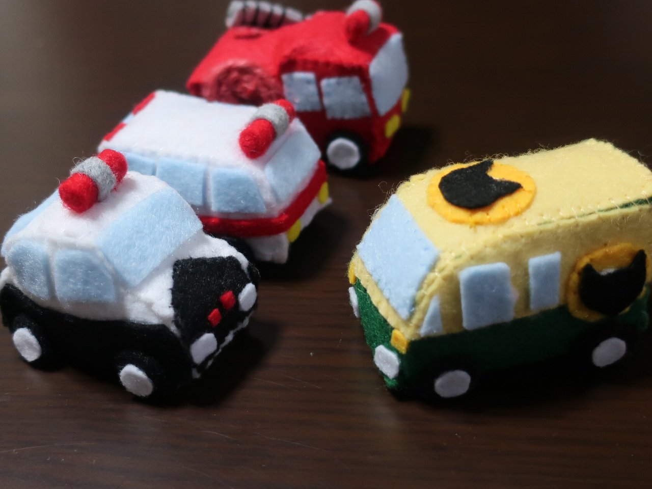 フェルトで車を作った | noguchan's blog - Photo's LIFE