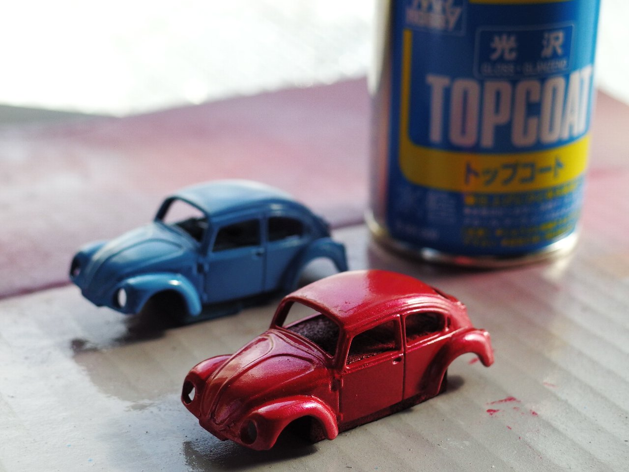 トミカ改造 フォルクスワーゲン 旧ビートルの塗装 2 Noguchan S Blog Photo S Life