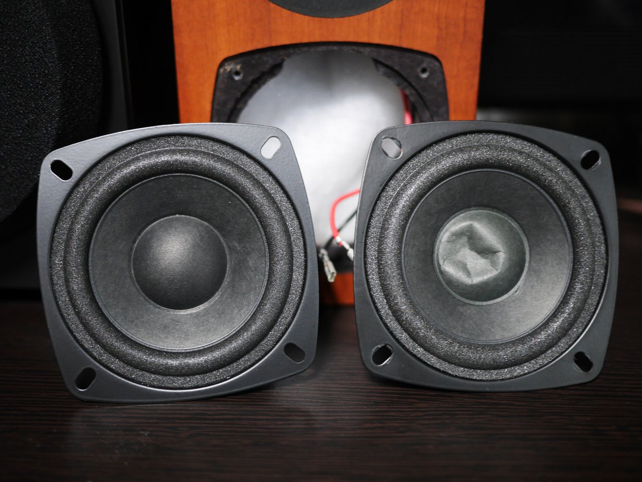 FOSTEX かんすぴ P802-S ウーハー交換（PW80K） | noguchan's
