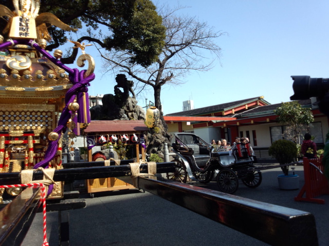 尾上菊之助結婚式 神田明神界隈