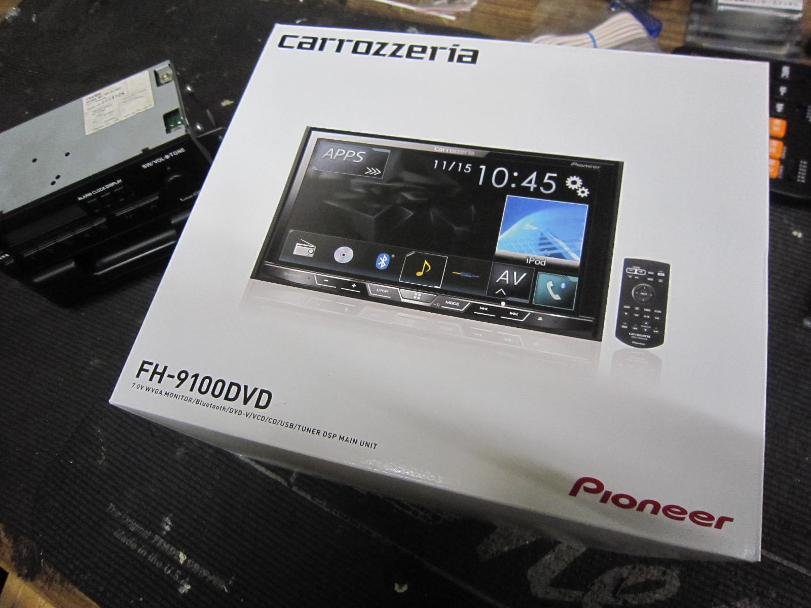 290 完動品 カロッツェリア FH-9100DVD Bluetooth