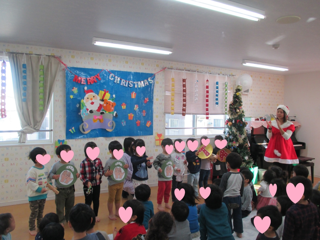 クリスマス会 すくすく浦里保育園