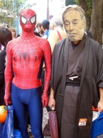 スパイダーマンと諭吉