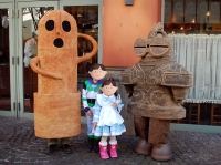 子供たちと土偶・埴輪