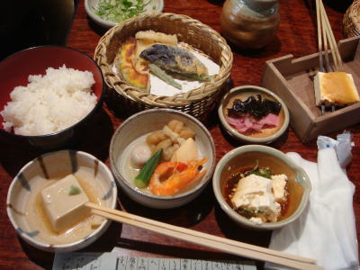 湯豆腐会席