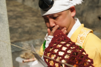 「龍神縁日護摩焚き」頼藤直秀