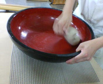 龍峡亭_若女将の手打ちそば体験2