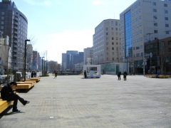 二条市場前の大広場