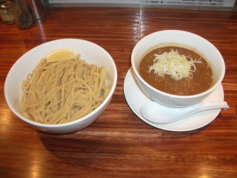 珍しく、つけ麺