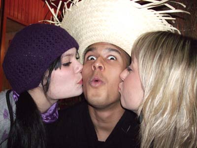 ジェイにキス