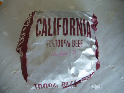 カリフォルニアバーガー