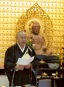 薬師寺の村上太胤さんの法話