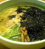 岩のり塩らーめん