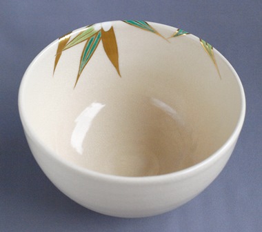 茶道具 真葛焼 宮川香斎 雪笹茶碗 | 茶道具 小西康のぶろぐ