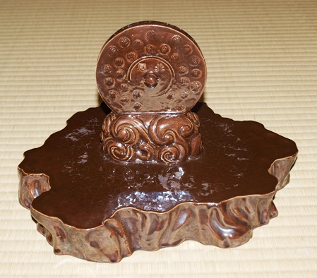 ◎古道具 庵々◎時代物 古備前焼 寿老人像 在銘有◎置物華道具茶道具 古美術骨董 ◎古道具 庵々◎時代物 古備前焼 寿老人像 在銘有◎置物華道具