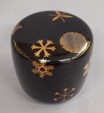 茶道具 川端近左 雪花蒔絵 大棗 | 茶道具 小西康のぶろぐ